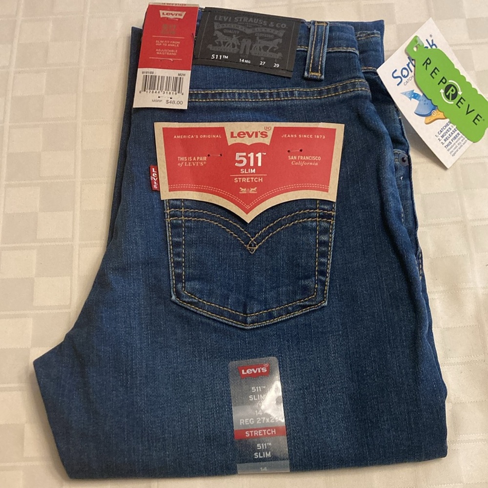 NWT Levi’s 511 Slim stretch